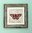 Irish Garden Butterflies Small Tortoiseshell 9"x 9", available in 4 frame colours.