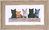 Kittens panorama, White Oak, available in 3 other frame colours.