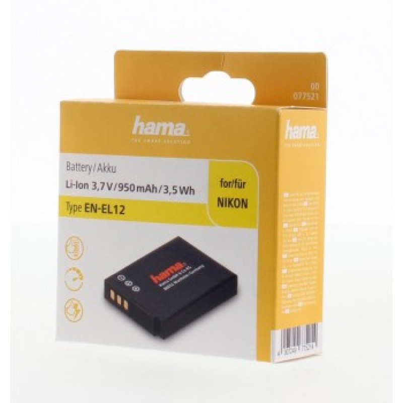 77521 Nikon ENEL-12 Battery 77521 Nikon ENEL-12 Battery
