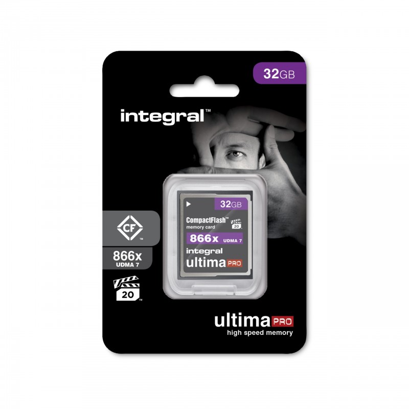 Integral Pure Media 32GB CF 866X card Integral Pure Media 32GB CF 866X card